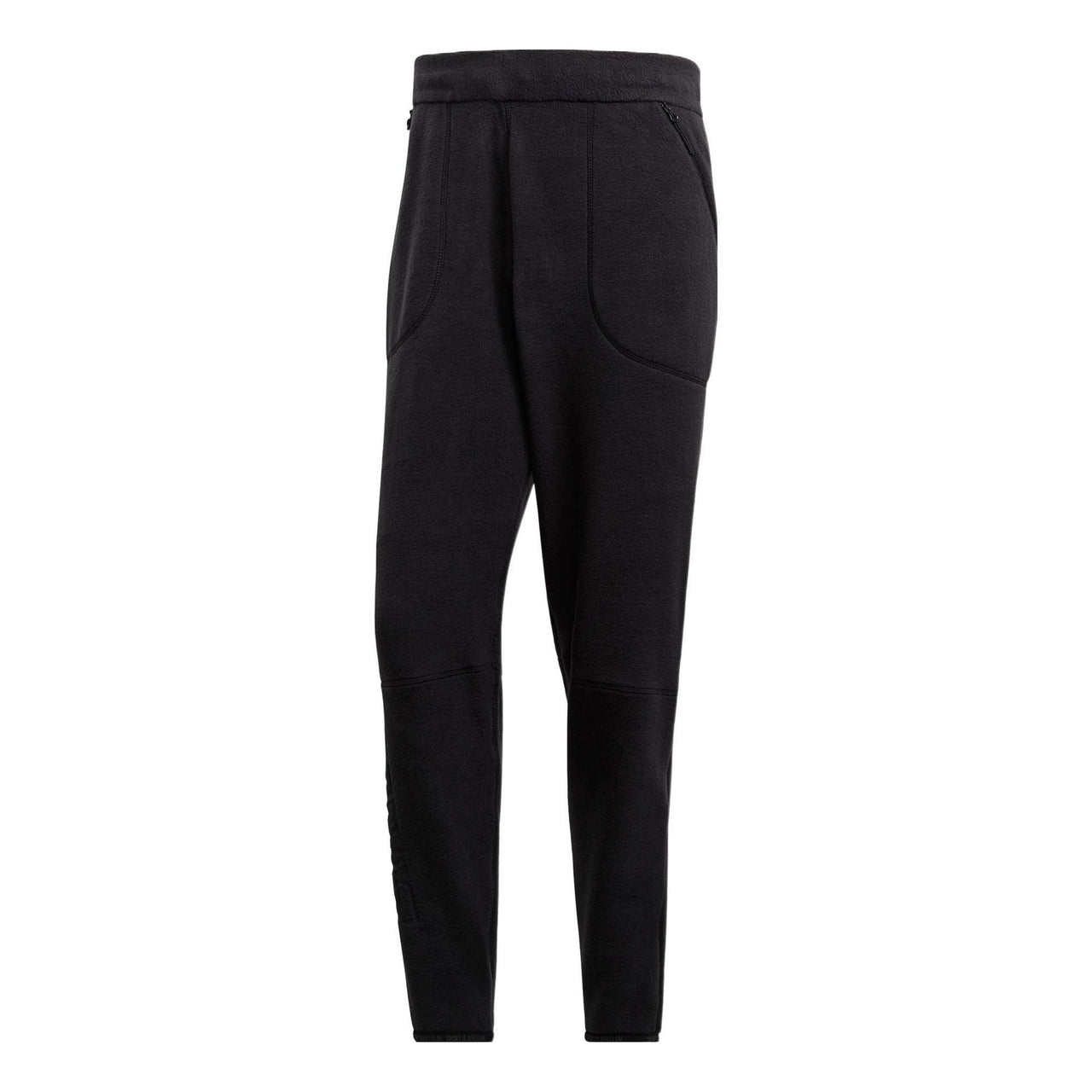 بنطلون رياضي رجالي adidas Zne Pnt P Fl بلون سادة وجيب كبير للتدريب/بنطلون رياضي/بنطلون رياضي أسود DX7643