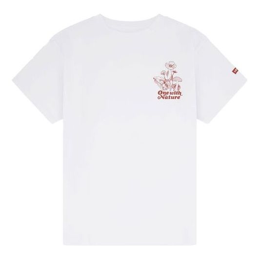 Levis SS21 Round Neck Pure Cotton Casual Short Sleeve White T-Shirt 17467-0014