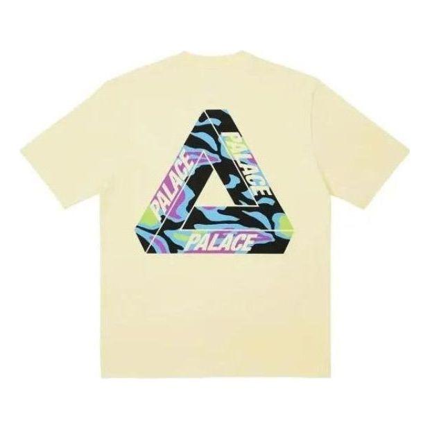 Palace Jungle Camo Tri-Ferg T-Shirt 'Mellow Yellow' P24TS123