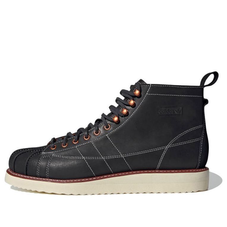 adidas originals Superstar Shoes Black/Brown FZ2641