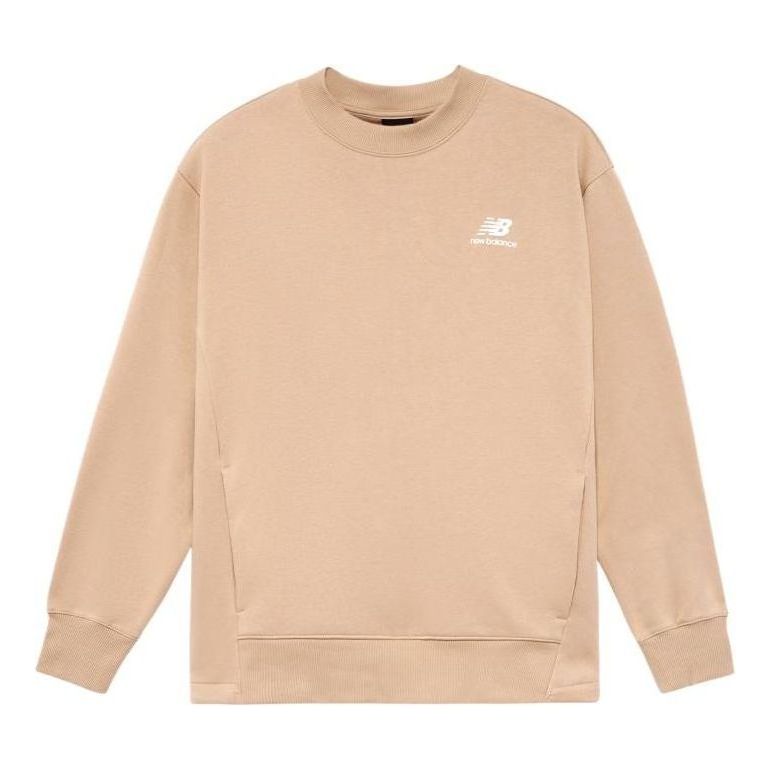 (WMNS) New Balance Sportswear Sweatshirt Asia Sizing 'Orange White' AWT23337-INC