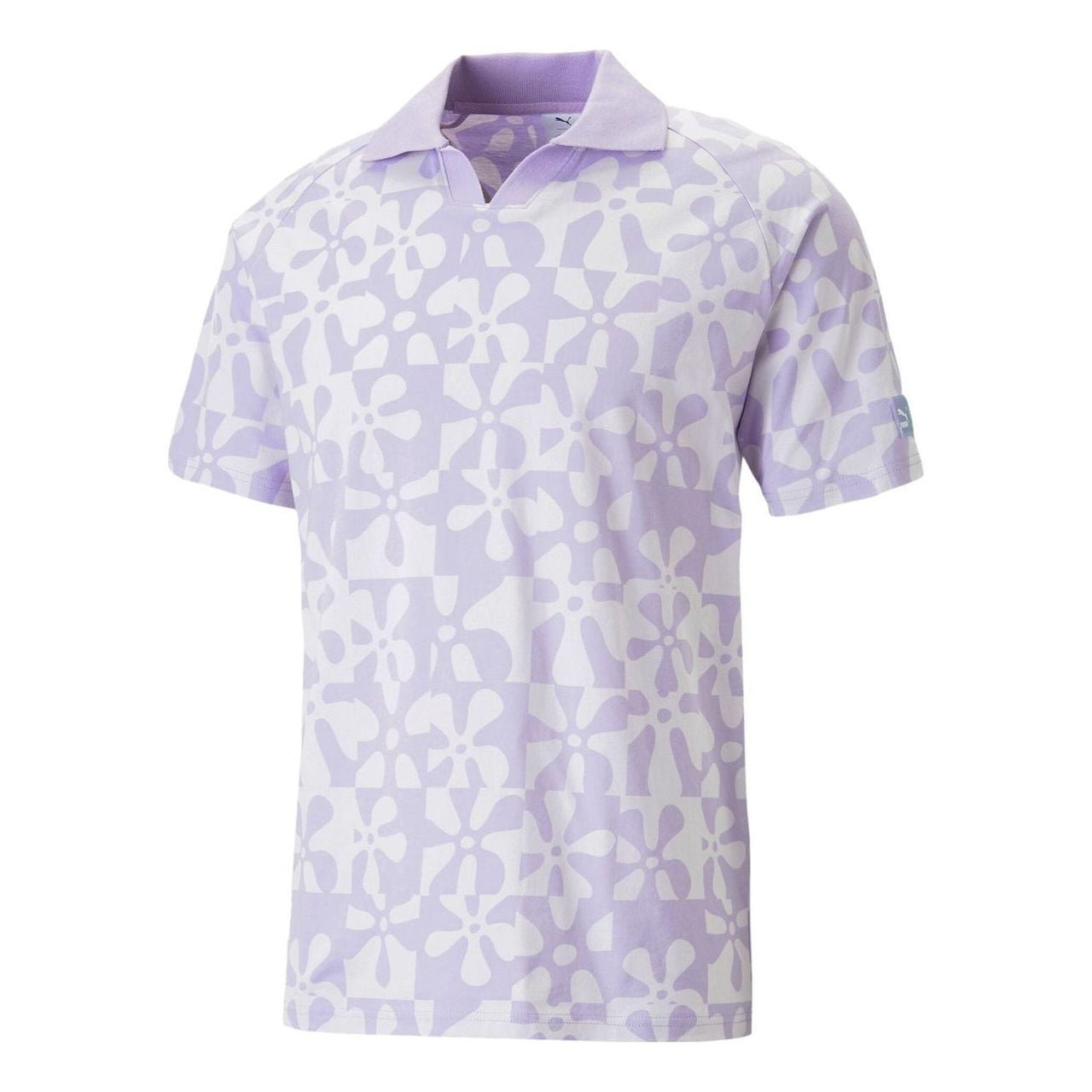 PUMA x Spongebob Printed Polo Shirt 'Purple' 620688-25