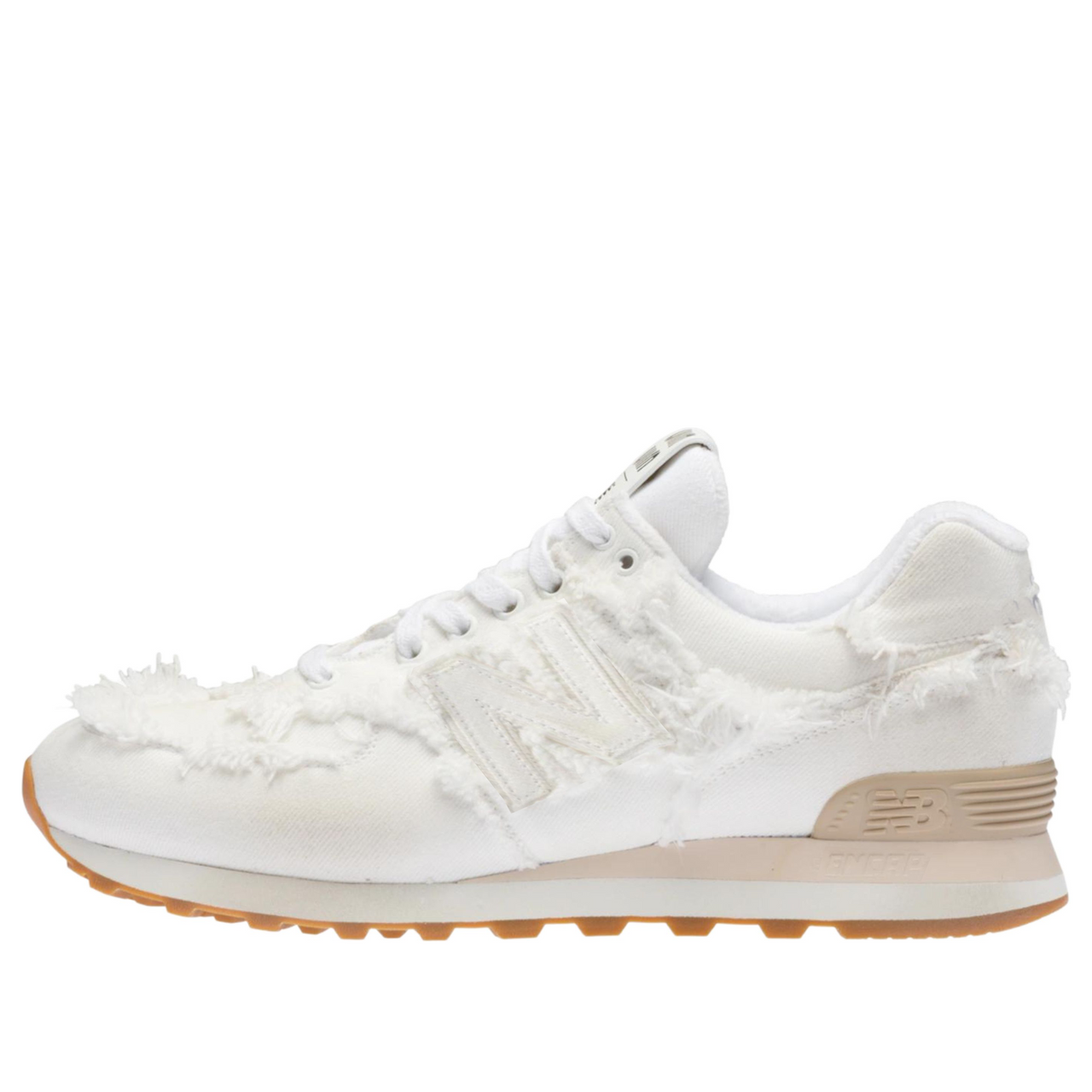 (WMNS) حذاء New Balance 574 x Miu Miu "أبيض" 5E765D-CSL-F0009