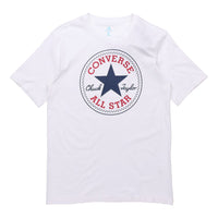 Men's Converse All Star Classic Round Neck Short Sleeve White 10007887-102