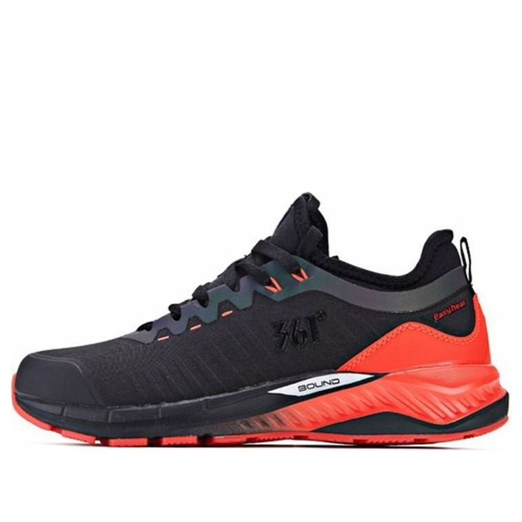 361 Degrees Rain-Block Running Shoes 'Black Orange' 571742255-6