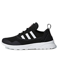 (WMNS) adidas originals Zx Flux Adv Virtue 'Black White' CG4090