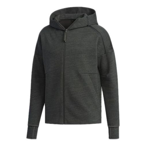 adidas Zne Hoody Sports Stylish Jacket Brown FJ0229