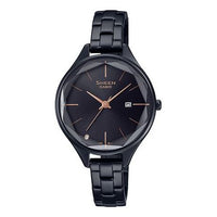 Casio Sheen Minimalistic Business Analog Watch 'Black Gold' SHE-4062BD-1AUPR-PERSON