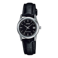 CASIO Quartz Waterproof Black Analog LTP-V002L-1AUDF