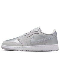 (GS) Air Jordan 1 Low OG 'Metallic Silver' CZ0858-002