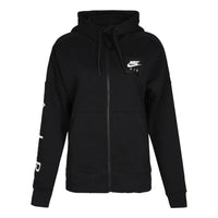 Nike AS NSW Air Full Zip Fleece Hoodie 'Black' 886045-010