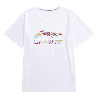 Li-Ning Classic Logo T-shirt 'White' ATSU833-2