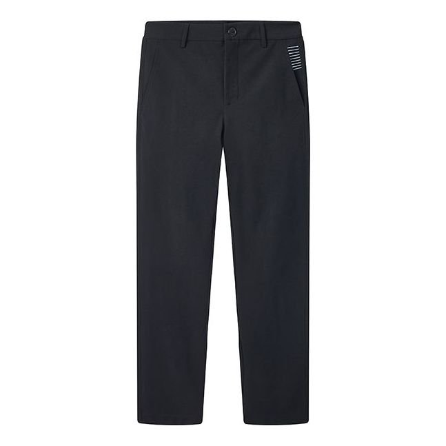 FILA White Special Knit Breathable Casual Pants Blue F51M028601F-NV