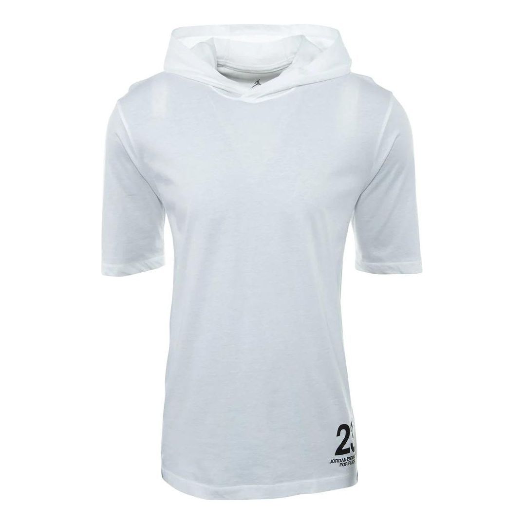 Air Jordan Jsw 23 Hooded Tshirt 'White' 943469-100