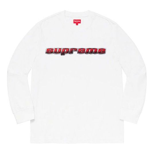 Supreme FW19 Week 3 Chrome Logo L/S Top logo SUP-FW19-334