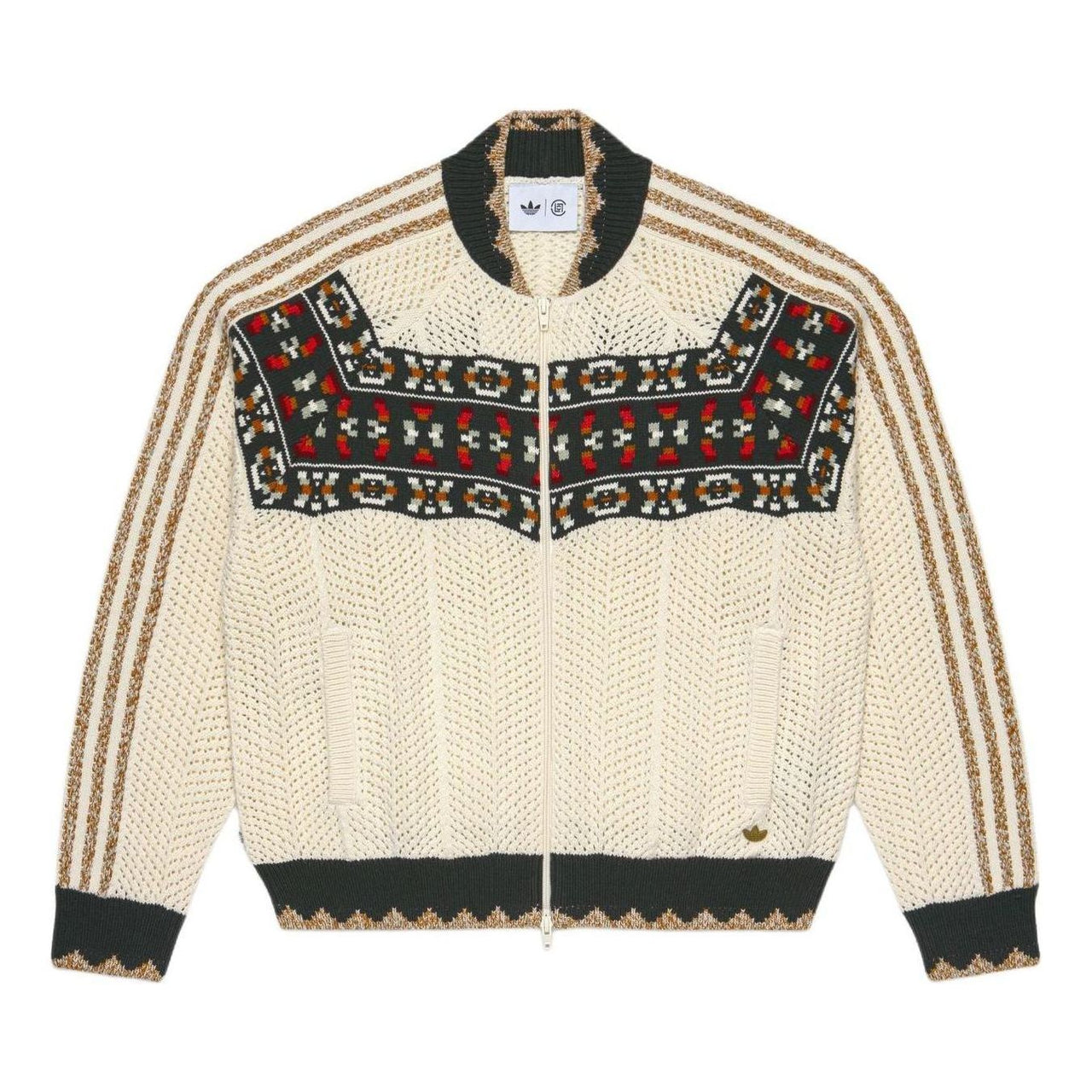 adidas X CLOT C Track Top Asia Sizing 'Cream White' IM7909