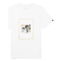 Vans OTW ZIJINGWANG Printing Short Sleeve Couple Style White VN0A4URMWHT