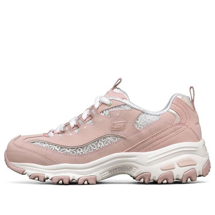 (WMNS) Skechers D'Lites 1.0 Running Shoes Red 149250-ROS