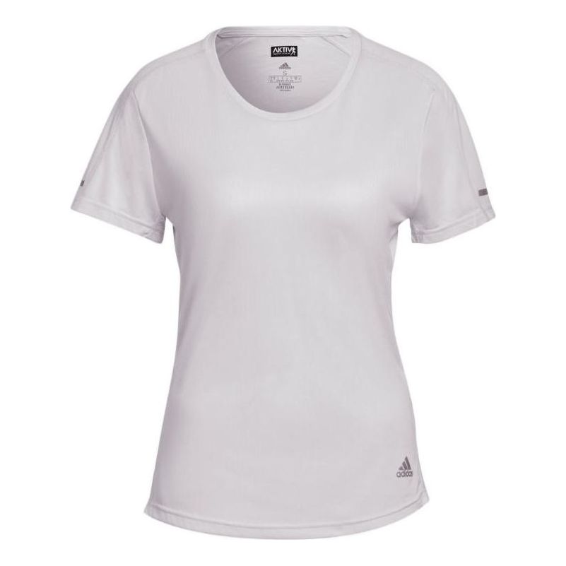 (WMNS) adidas Run It T-Shirt Asia Sizing 'Pink' HD0658