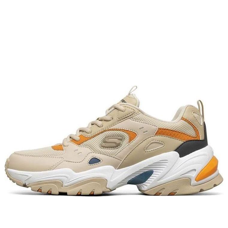 Skechers Stamina V2 Low Running Shoes Grey/Brown 237163-TPE