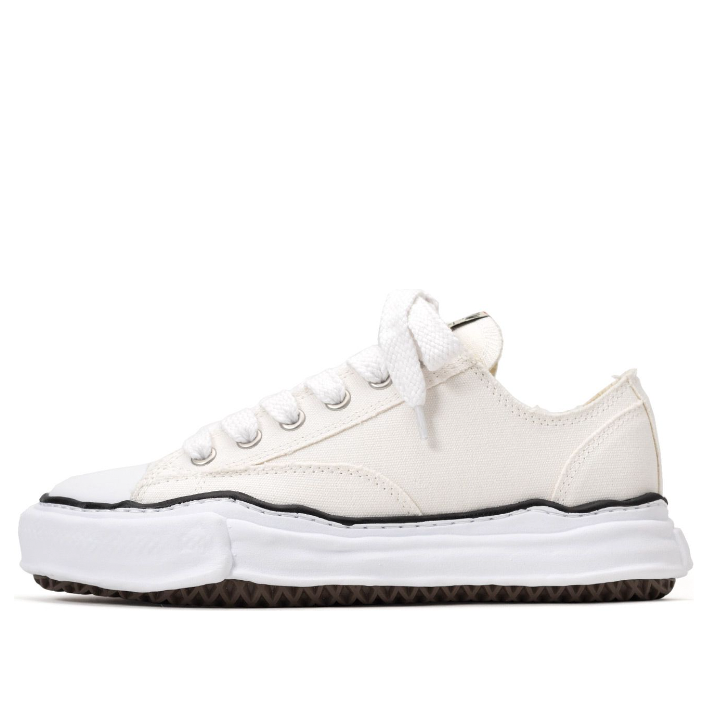 Maison MIHARA YASUHIRO PETERSON OG Sole Canvas Low 'White Cream' A01FW702-WHT