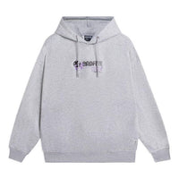 Li-Ning BadFive Graphic Hoodie 'Grey' AWDSC09-2