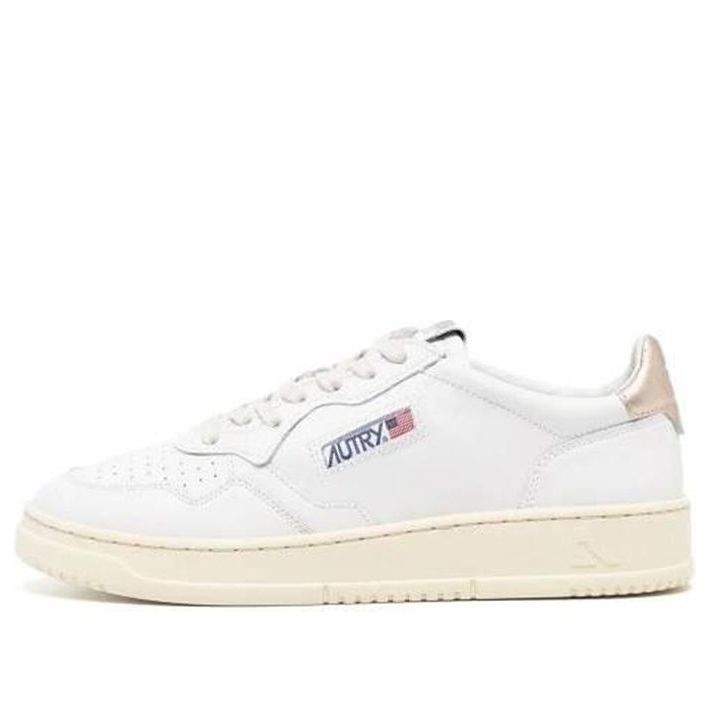 Autry Medalist Leather Low 'White Gold' AULM-LL06