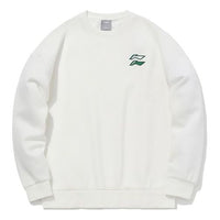 Li-Ning Round Neck Casual Sports Long Sleeves Pullover 'White' AWDQB71-1