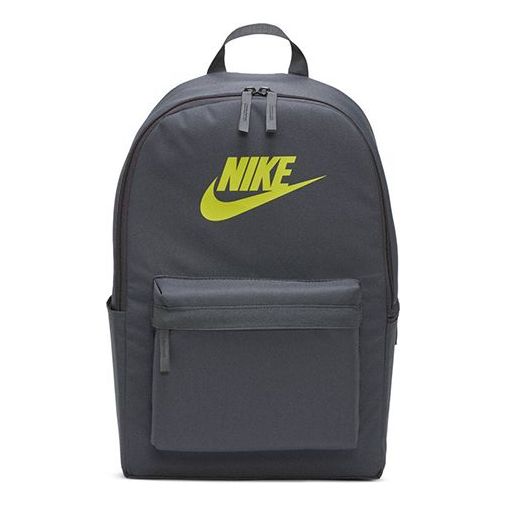 Nike Athleisure Casual Sports Classic logo Backpack Dark Grey BA5879-068