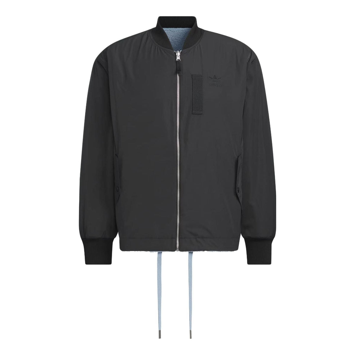 adidas Reverse Sherpa Jackets Asia Sizing 'Black' IN0989