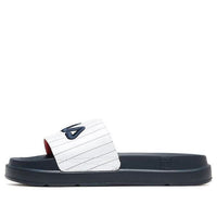 (WMNS) FILA wedge sandal Blue/White F12W024610FWN
