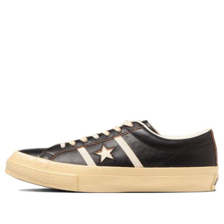 Converse Star&Bars US Leather 'Black' 35200550