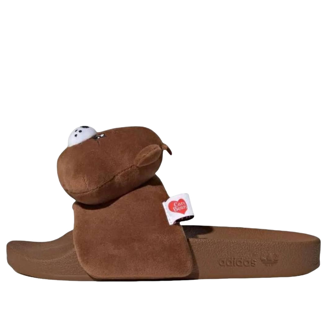 (WMNS) adidas x Care Bears Adilette Slides 'Brown' KH9953