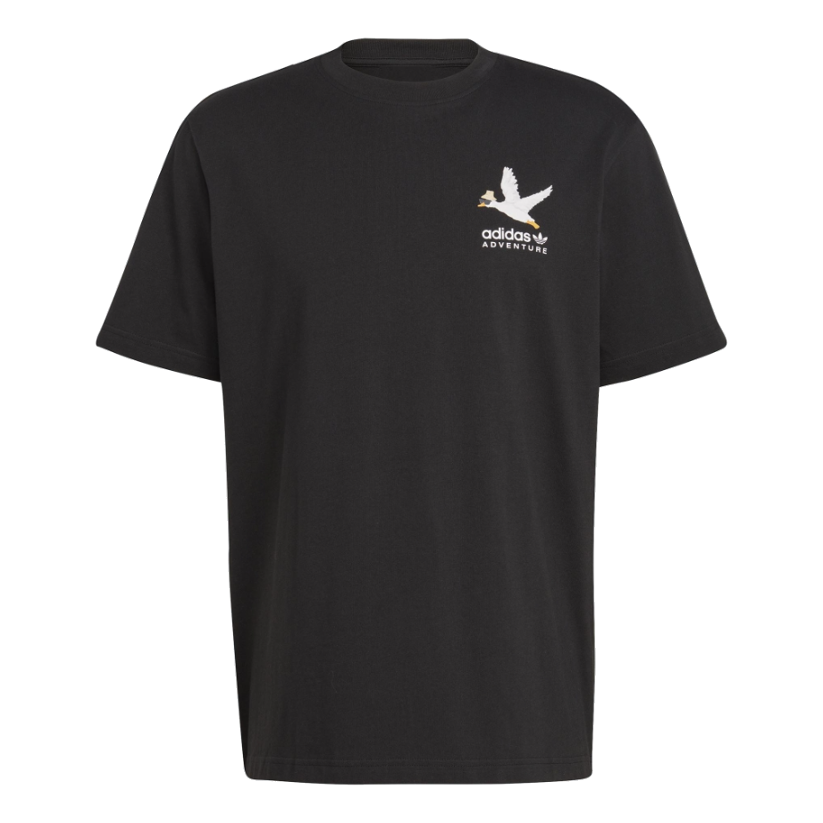 adidas originals Adventure Graphic Duckies T-shirt 'Black' HZ1148