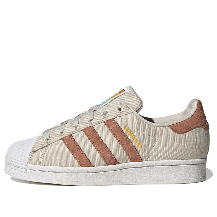(GS) adidas Originals Superstar Shoes 'Aluminium Clay Strata' HP6548