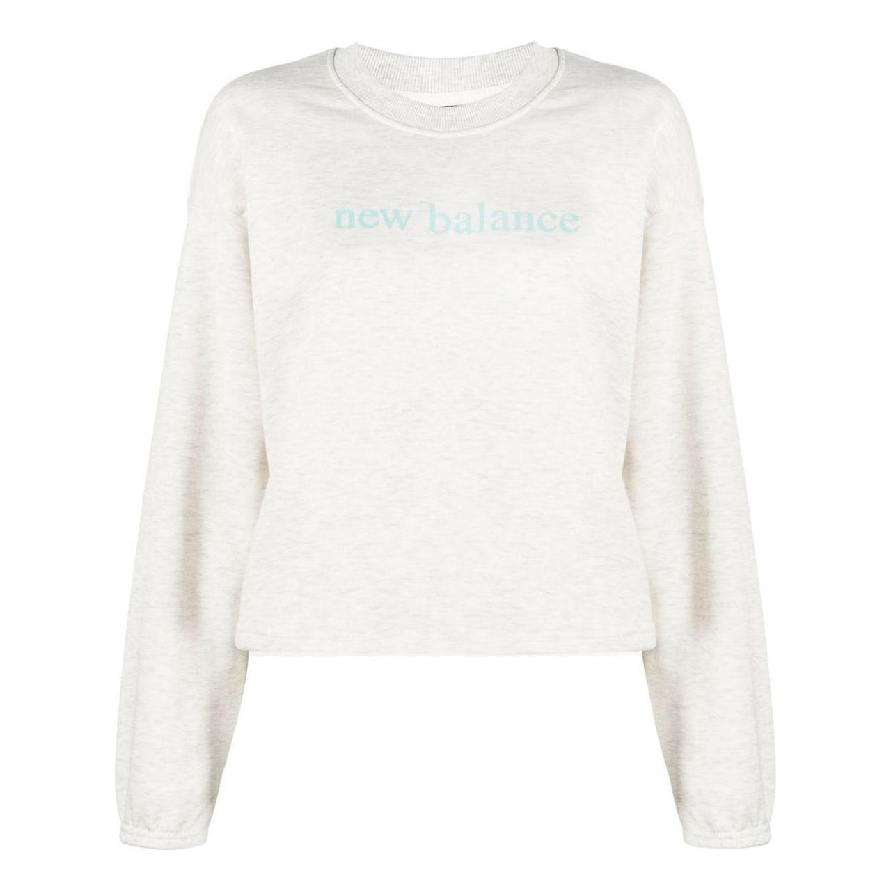 (WMNS) New Balance Pure Balance Sweatshirt Asia Sizing 'Sea Salt Heather' WT21557-SAH