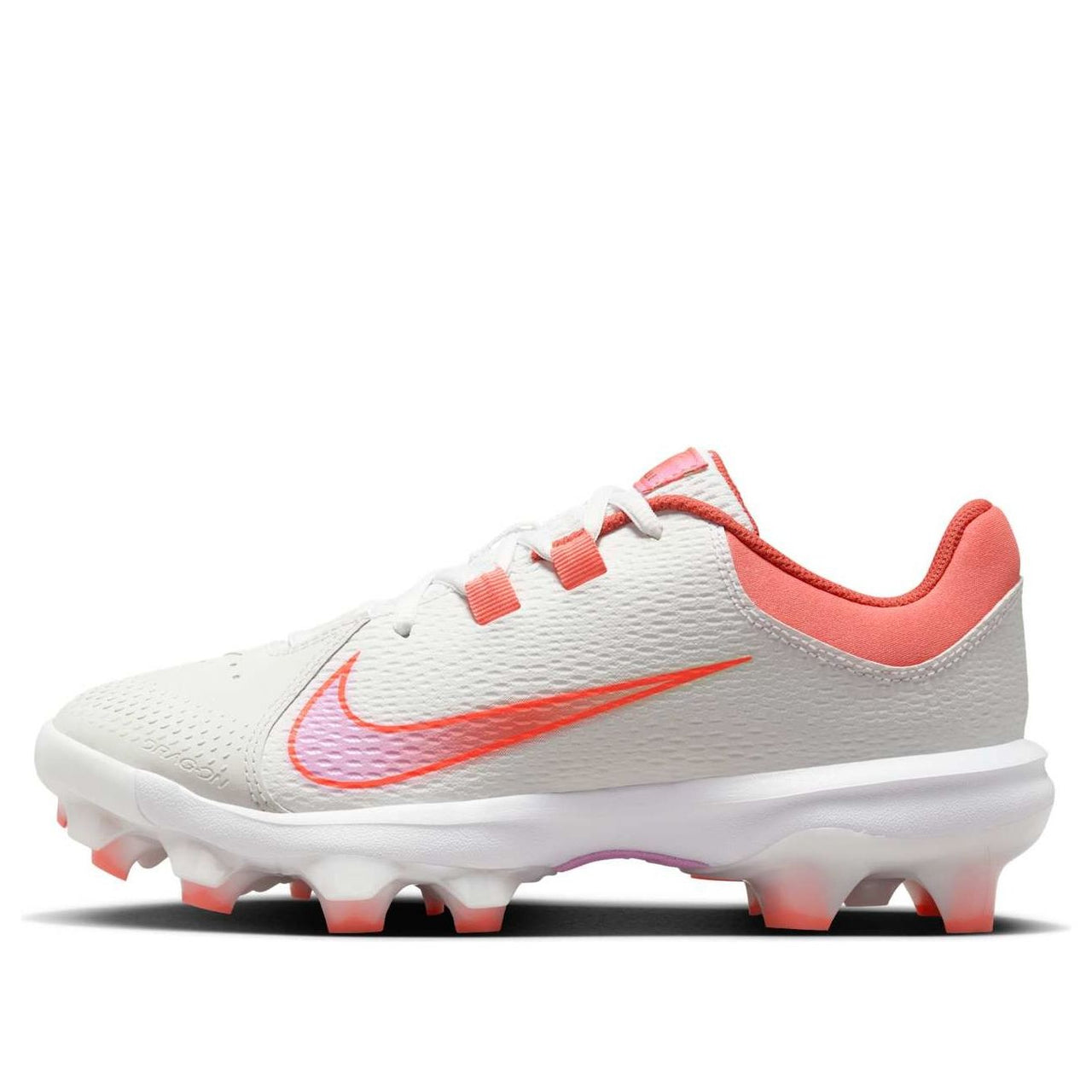 (WMNS) Nike Hyperdiamond 4 Pro MCS 'Summit White Light Wild Mango Vintage Coral Hyper Crimson' FZ0921-100