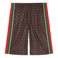 Gucci Star Print Track Shorts 'Brown Green Red' 575736-XJBA6-1145