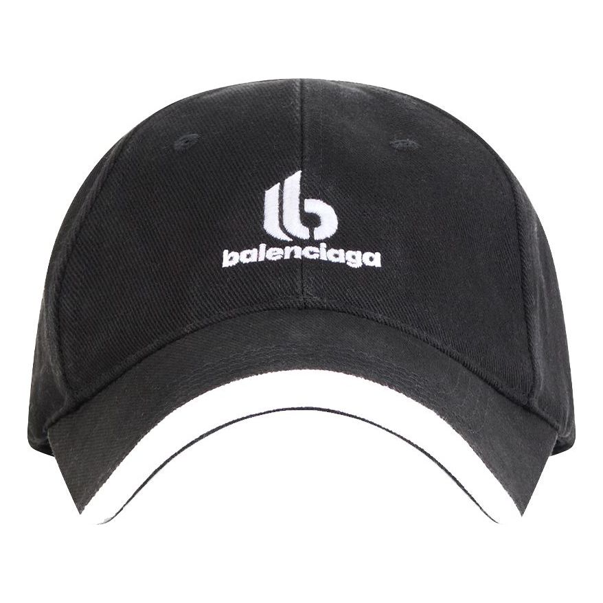 Balenciaga Double B Logo Cap 'Black' 673323410B21077