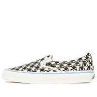Vans Brain Dead x OG Classic Slip-On LX 'Black White Checkerboard' VN0A45JKBA2
