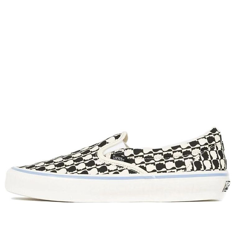 Vans Brain Dead x OG Classic Slip-On LX 'Black White Checkerboard' VN0A45JKBA2