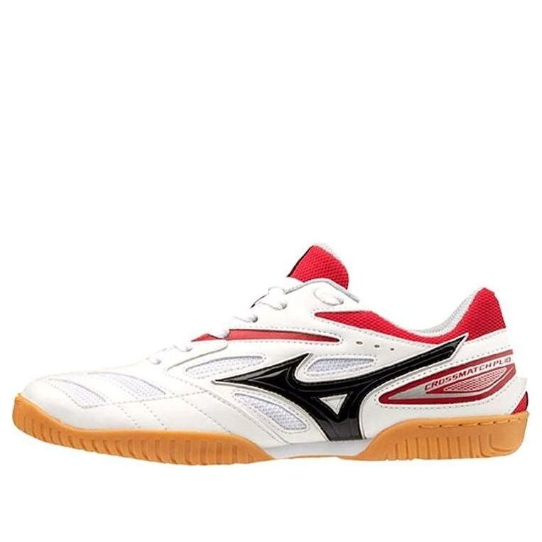 Mizuno Crossmatch Plio EV 'White Red' 81GA198562