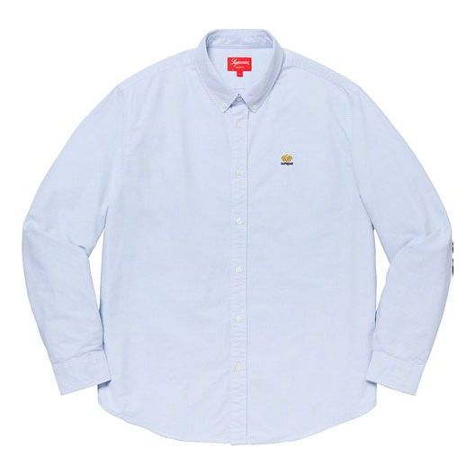 Supreme Flannel Oxford Shirt 'Teal' SUP-FW19-146