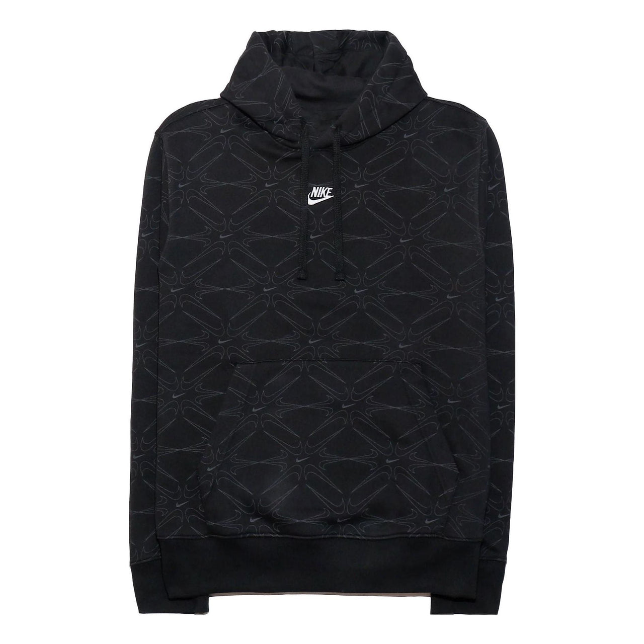 Nike Sportswear Club All Over Hoodie 'Black' DM7930-011