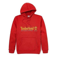 Timberland 50th Anniversary Drawstring Hoodie 'Red' A2E2C-ED6