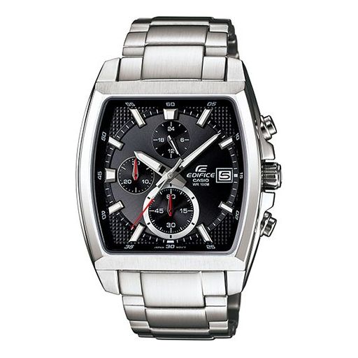 CASIO EDIFICE Mens SilverBlack Analog EFR-524D-1A