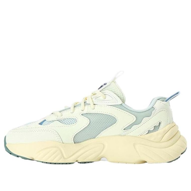 (WMNS) FILA FUSION Conch DX Sneakers 'White Yellow' T12W321107FFC