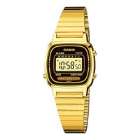 CASIO Waterproof Quartz Gold Digital LA670WGA-1D