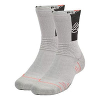Under Armour Curry x Sour Patch Kids Playmaker Crew Socks 'Grey' 1358779-558