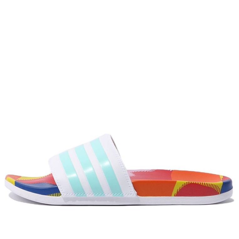 adidas Adilette Comfort Slide 'White Clear Aqua' GX7220